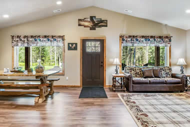 The Fish at Eagle River Log Cabins