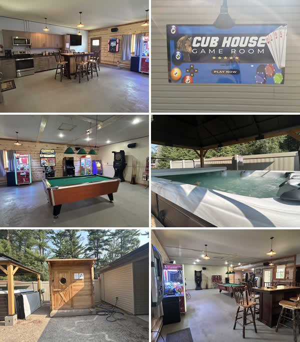Trailside Log Cabin Amenities