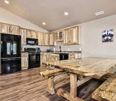 Raccoon kitchen